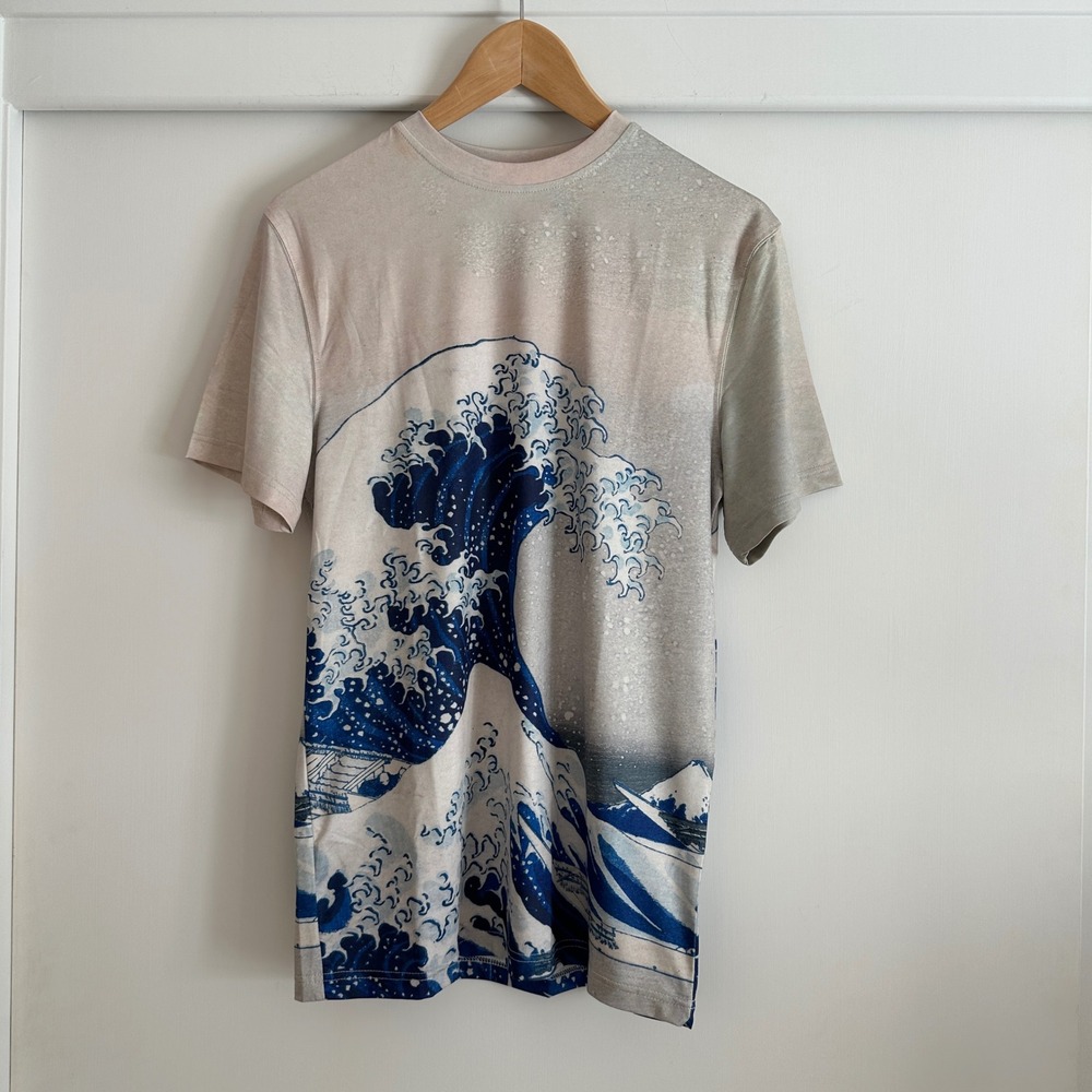 Legion of Honor Museum Great Wave Off Kanagawa Japanese Art T‎ Shirt Womens S